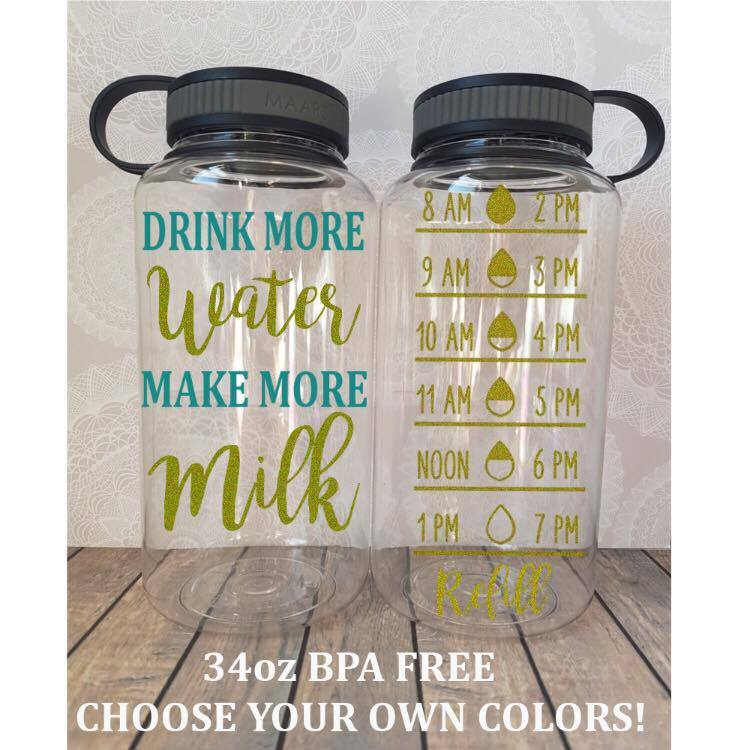 water bottle for breastfeeding mom