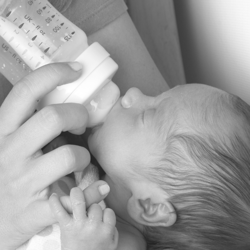 breast milk suppression bottle feeding resource
